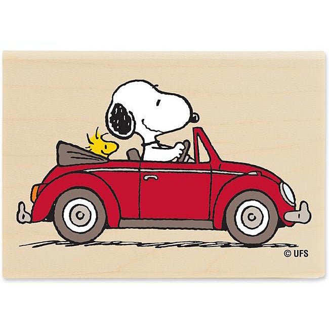 Snoopy racing wheel driver